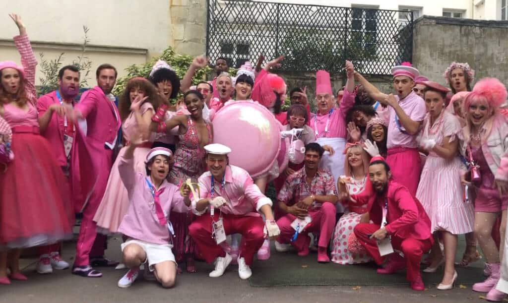 Maillot De Bain Une Pièce Femme Jeux Olympiques Paris 2024 - Rose - Taille M - Neuf Sans étiquette